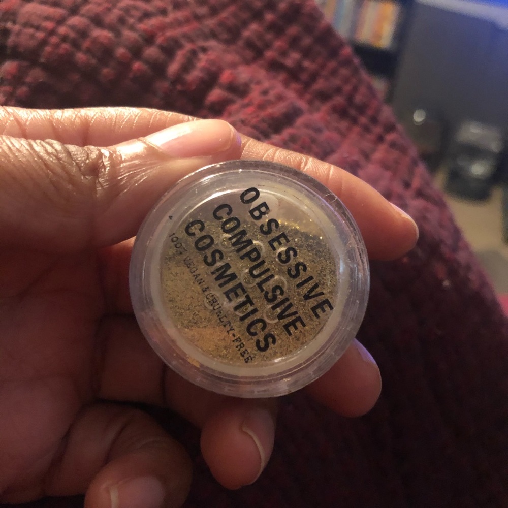 Obsessive Compulsive Cosmetics Gold Glitter New